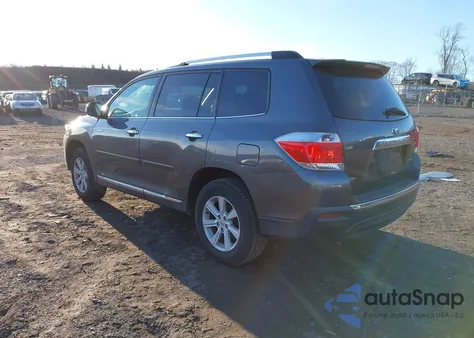 2011 Toyota Highlander Limited V6 from USA, damaged, VIN 5TDDK3EH4BS077692